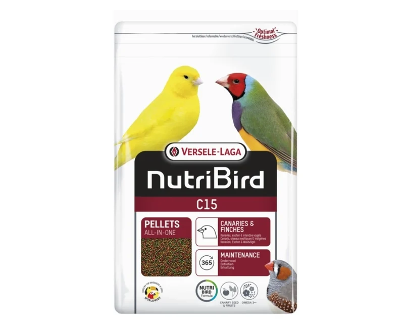 Nutribird C15 Kanarienfutter 1kg (Ersatz für PERLE MORBIDE) - Vogelfutter