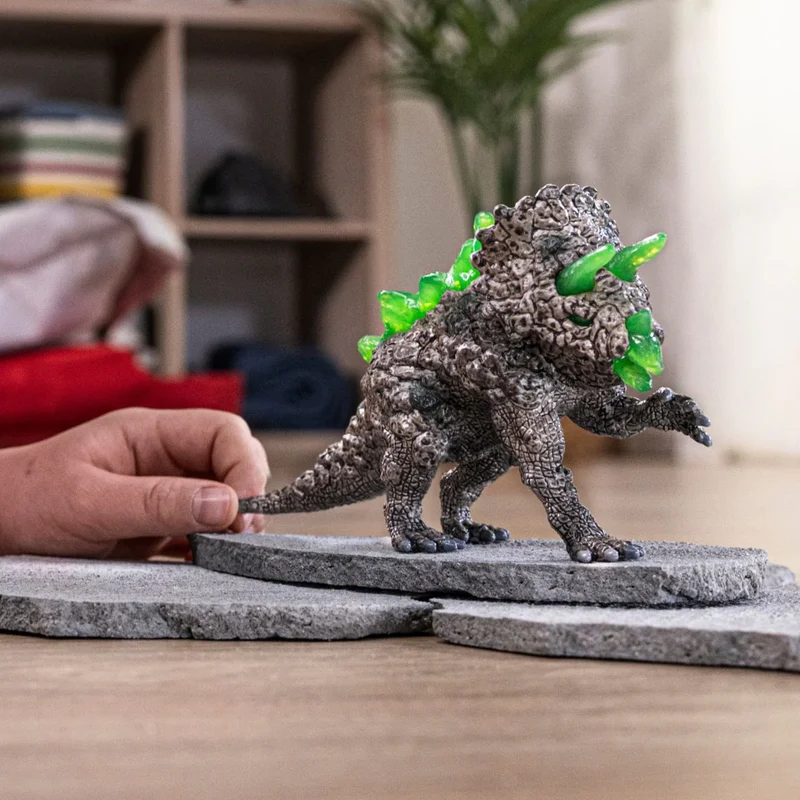 Schleich Eldrador - Stone Triceratops