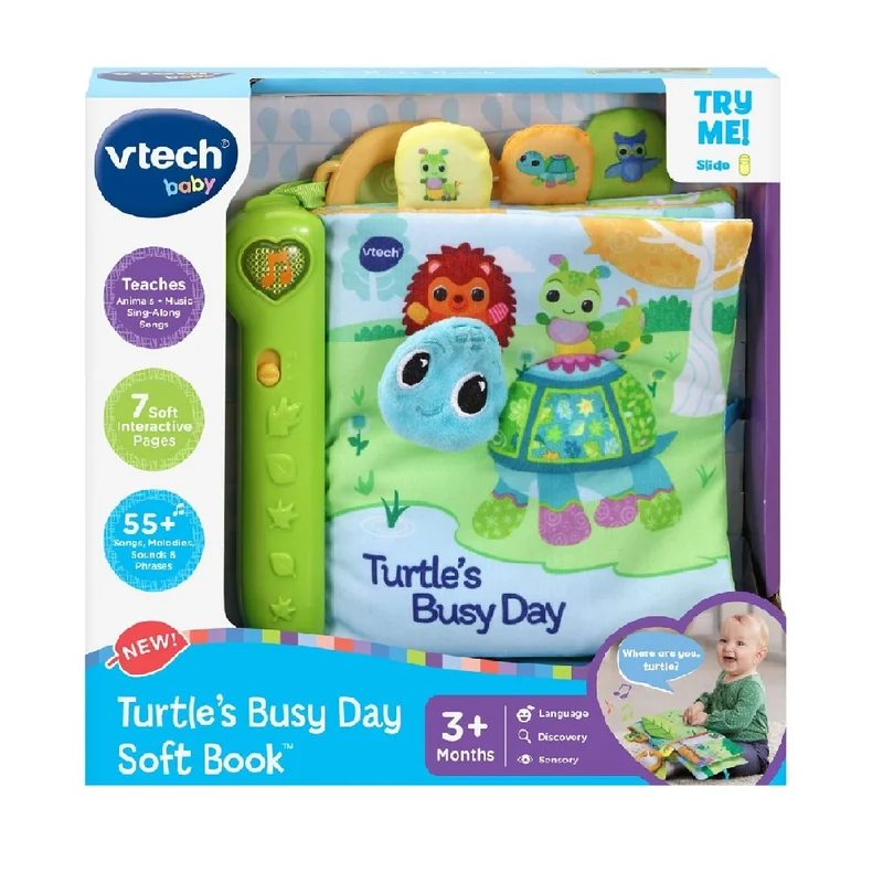 VTech Turtle’s Busy Day Soft Book™