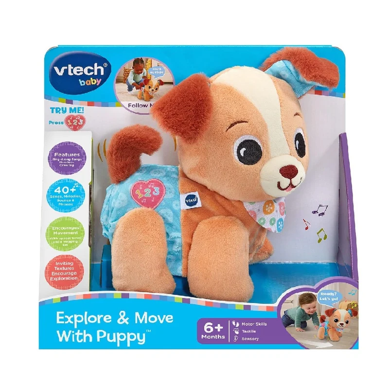 vtech EXPLORE & MOVE WITH PUPPY (VTUS)