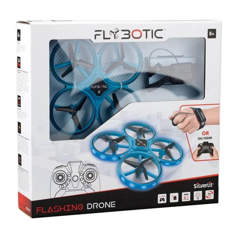 Silverlit Flybotic Remote Control Flashing Drone