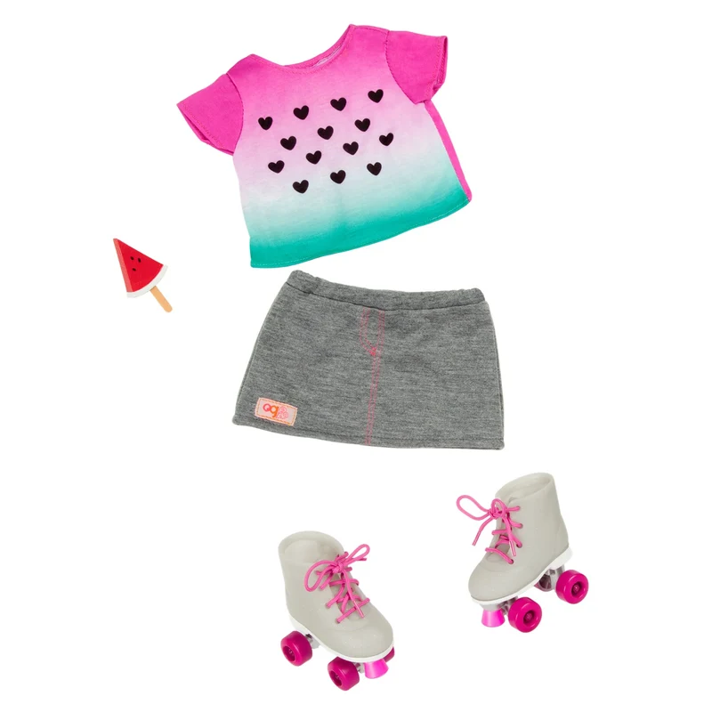 Our Generation Watermelon Outfit