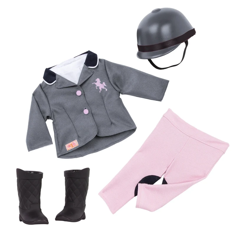 Our Generation Deluxe Rashida Riding Doll With Book