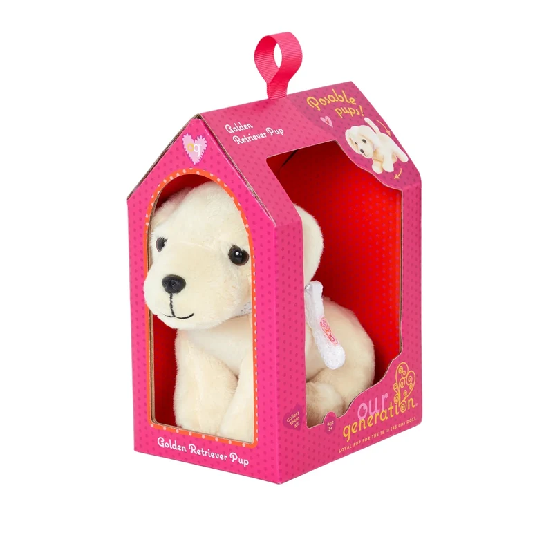 Our Generation 6 Poseable Golden Retriever Pup