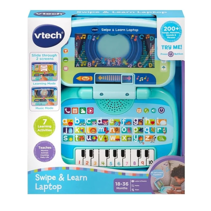 Vtech SWIPE & LEARN LAPTOP(VTUK)