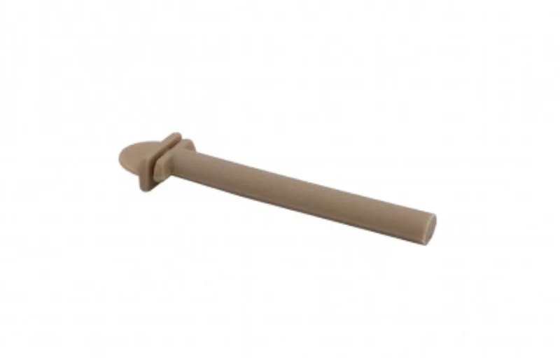 Braune Plastiksitzstange 10cm