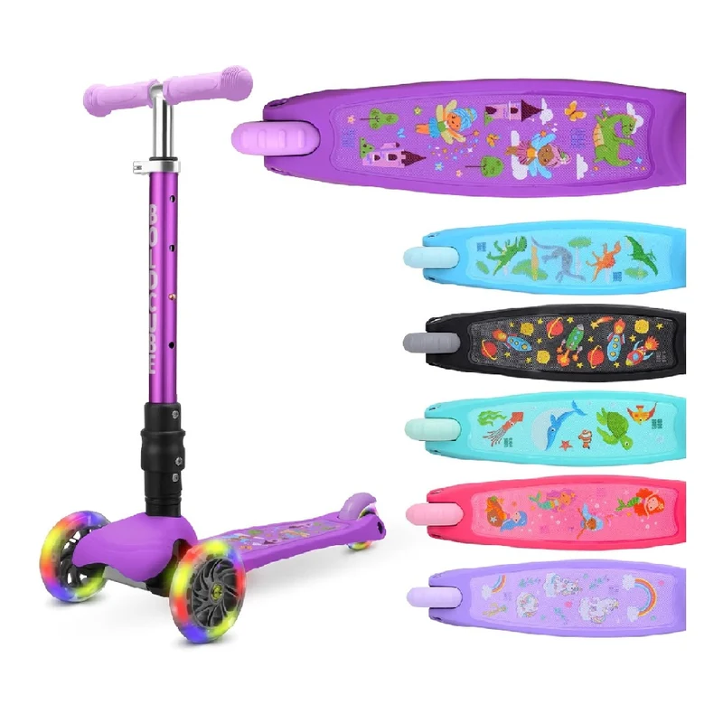 BoldCube 3 Wheel Scooter Folding Teeny Fairytale (Lilac)