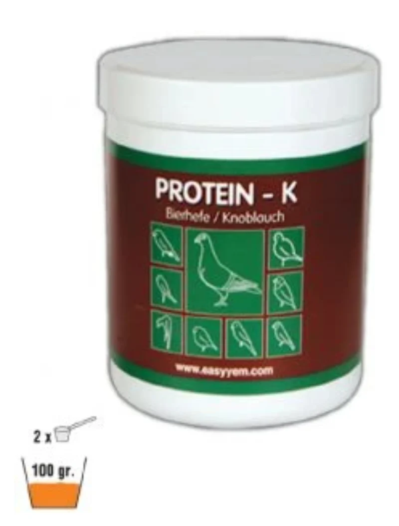 Protein - K, Bierhefe und Knoblauch 250 Gramm - Easyyem