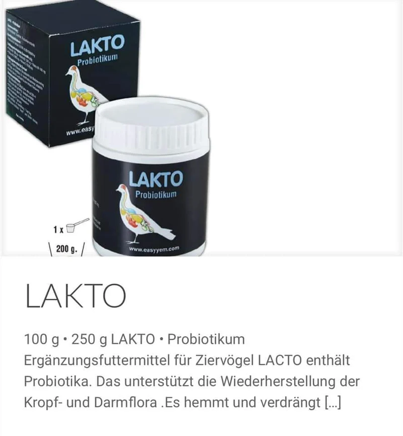 Lakto 100 Gramm - Probiotika