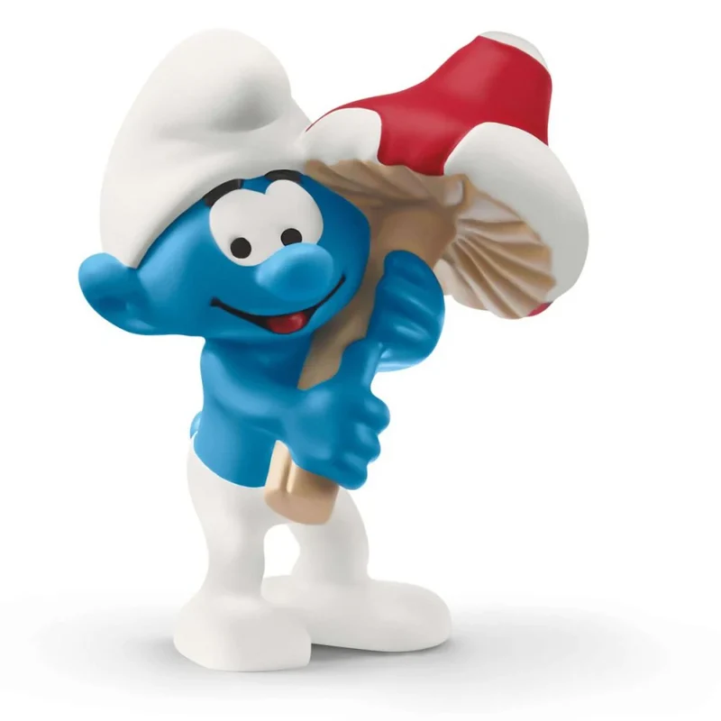 Schleich The Smurfs - Smurf With Good Luck Charm