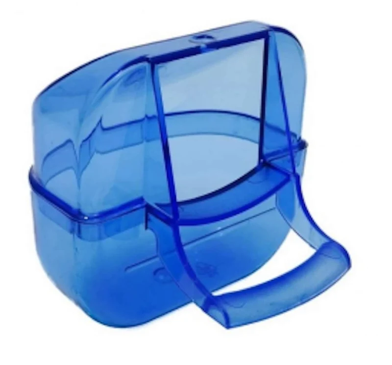 "DeLuxe" blauer Esstopf (stabiler als das Standardmodell)