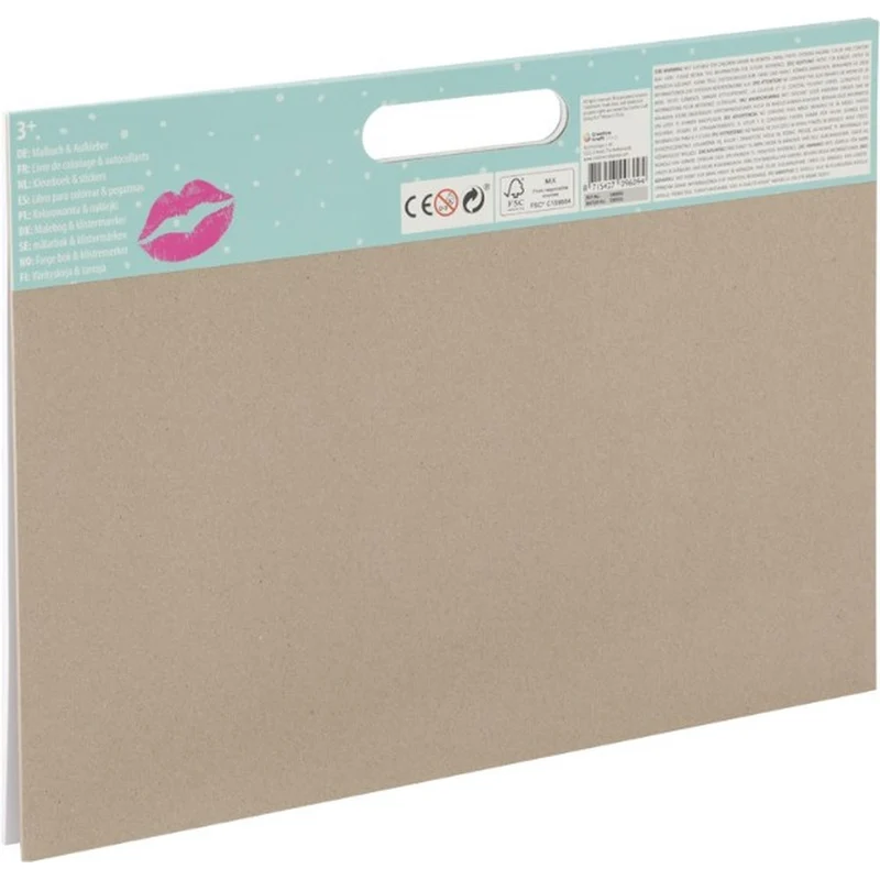 Besties Clouring Book/ 25 Sheets+Sticker Sheet