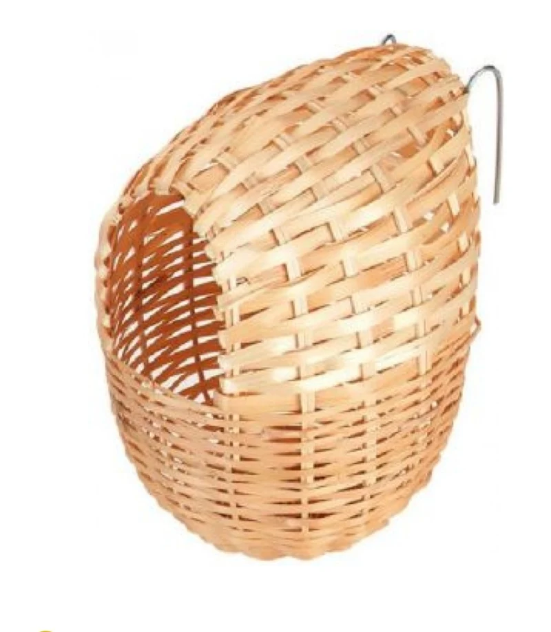 Finkennest aus Bambus, groß, 16 cm