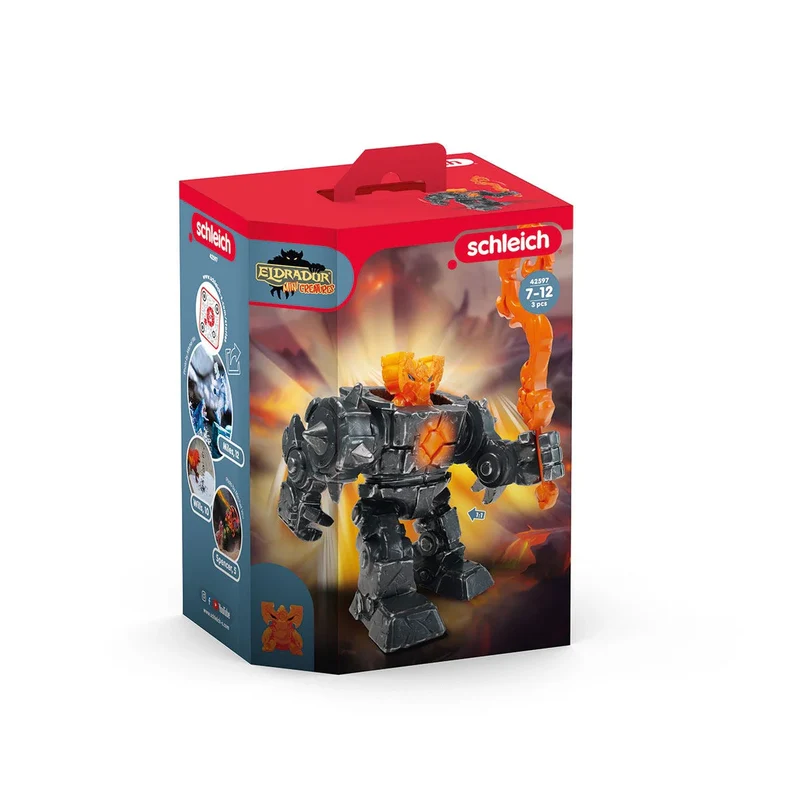 Schleich Eldrador - Mini Creatures Shadow Lava Robot