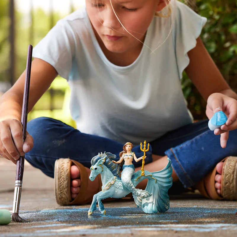 Schleich Bayala - Mermaid Eyela On Underwater Horse