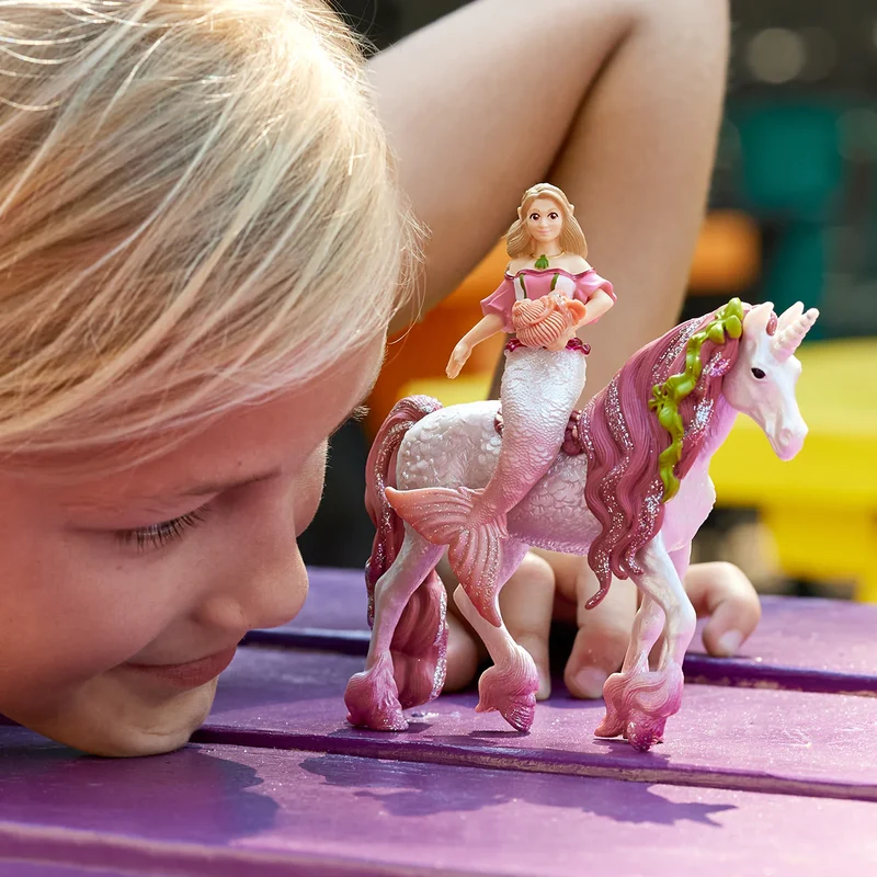 Schleich Bayala - Mermaid Feya On Underwater Unicorn