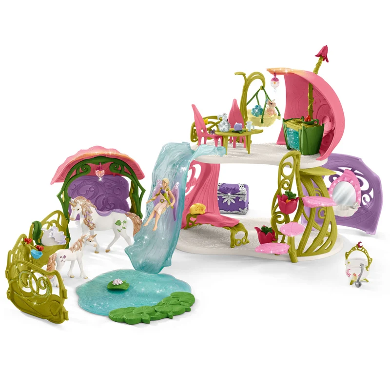 Schleich Bayala - Glittering Flower House Playset