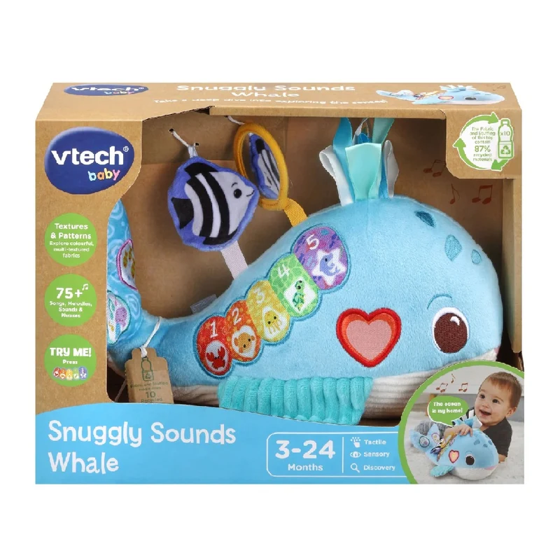 VTech Snuggly Sounds Whale