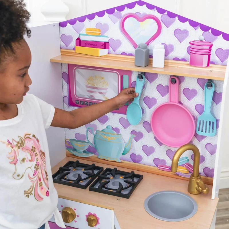 Kidkraft - Sweet Snack Time Cart & Play Kitchen