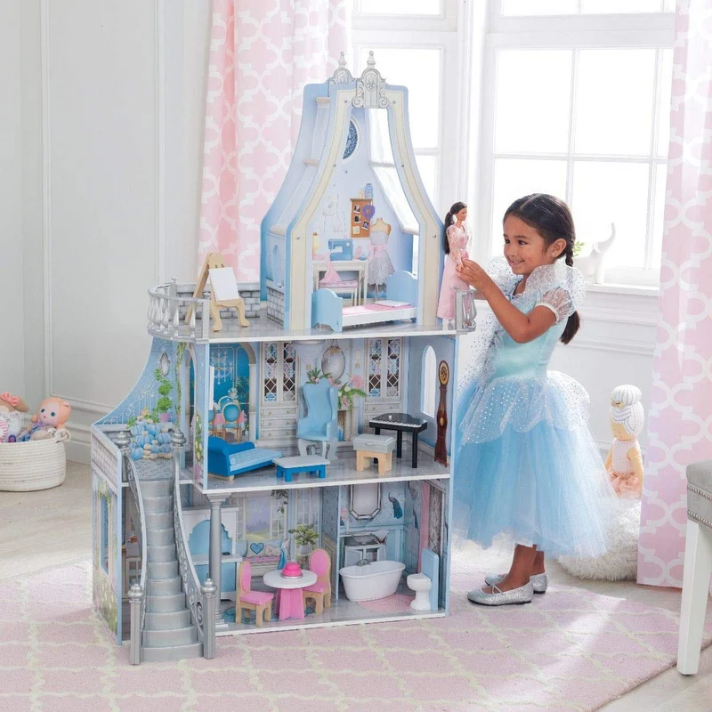 Kidkraft - Magical Dreams Castle Dollhouse With EZ Kraft Assembly