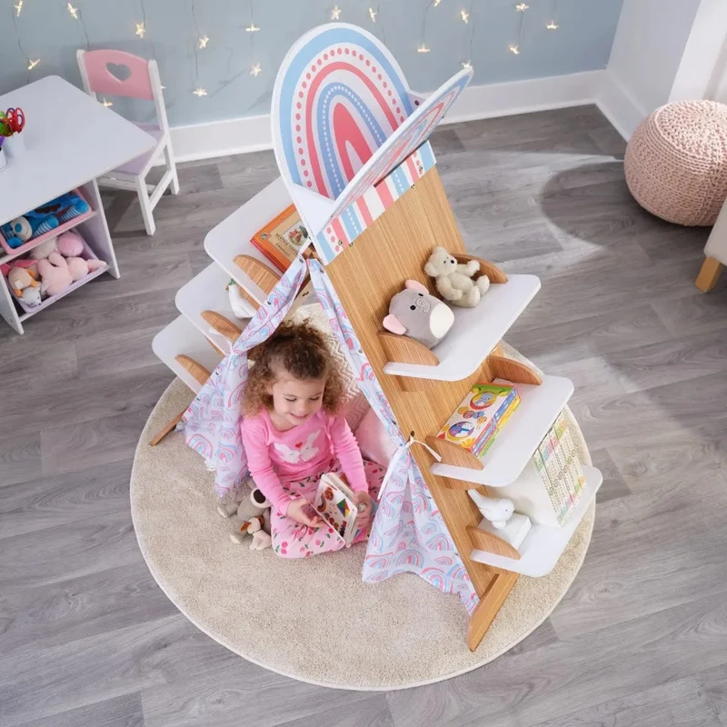 Kidkraft Book Nook Tent with Shelves
