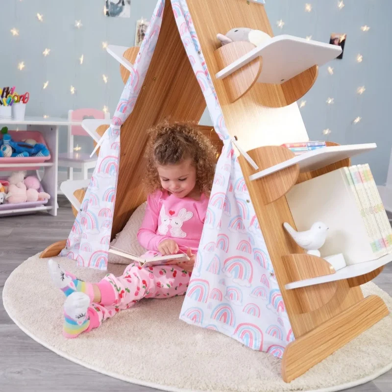 Kidkraft Book Nook Tent with Shelves