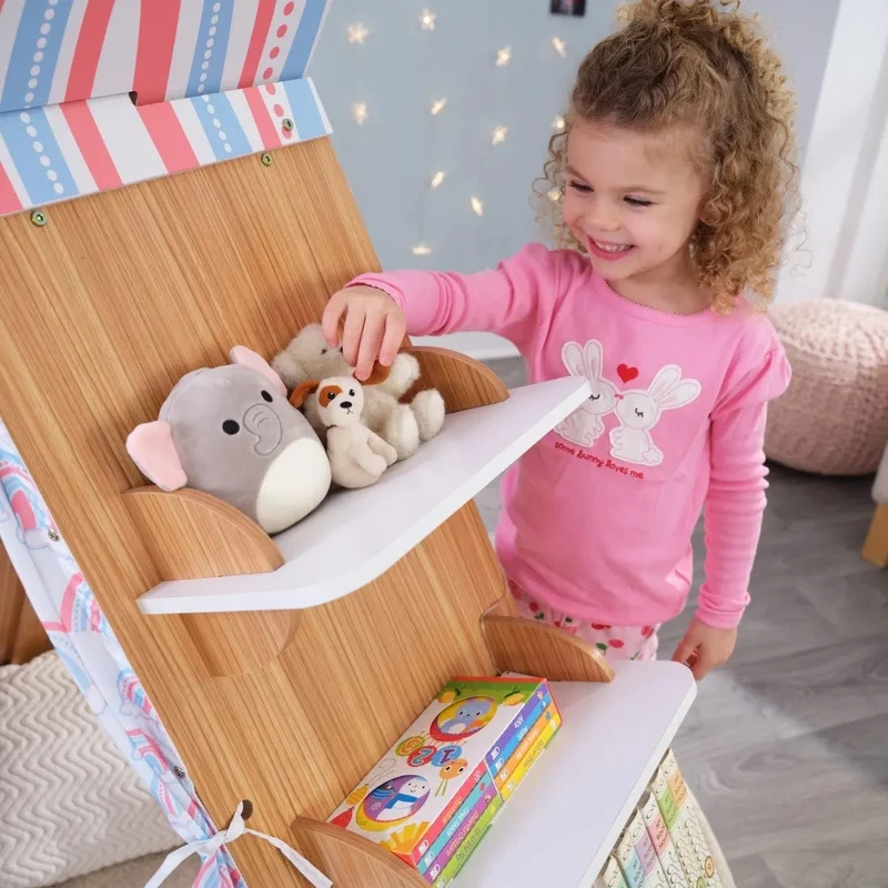 Kidkraft Book Nook Tent with Shelves