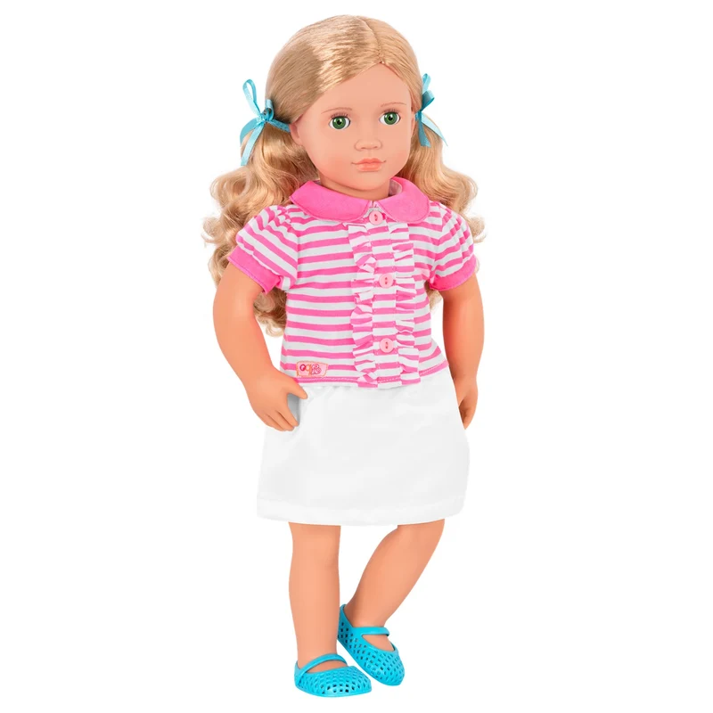 Our Generation Deluxe Jenny Doll With Book