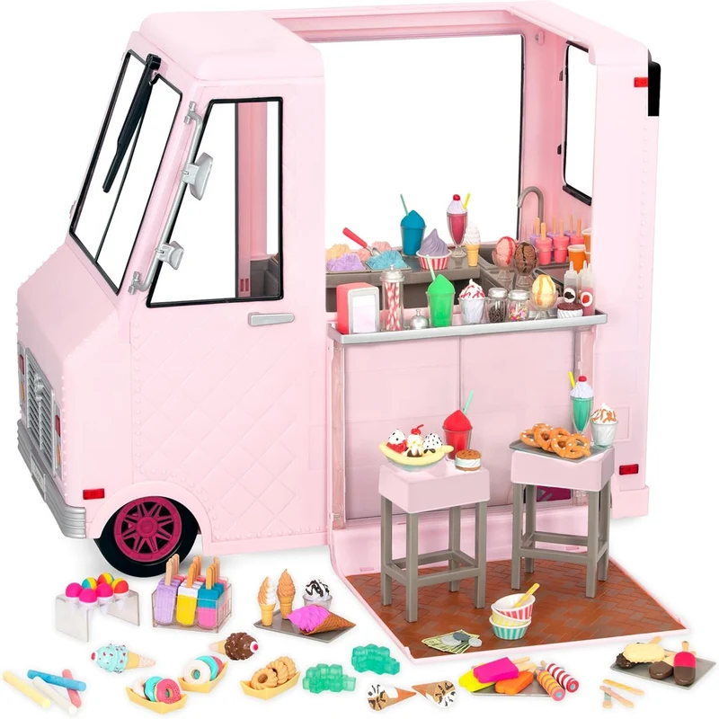 Our Generation Ice Cream Truck - Pink