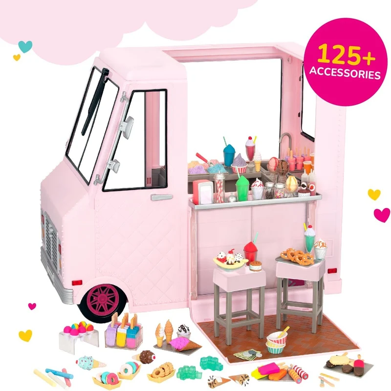 Our Generation Ice Cream Truck - Pink