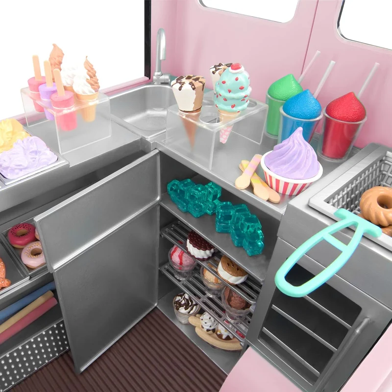 Our Generation Ice Cream Truck - Pink