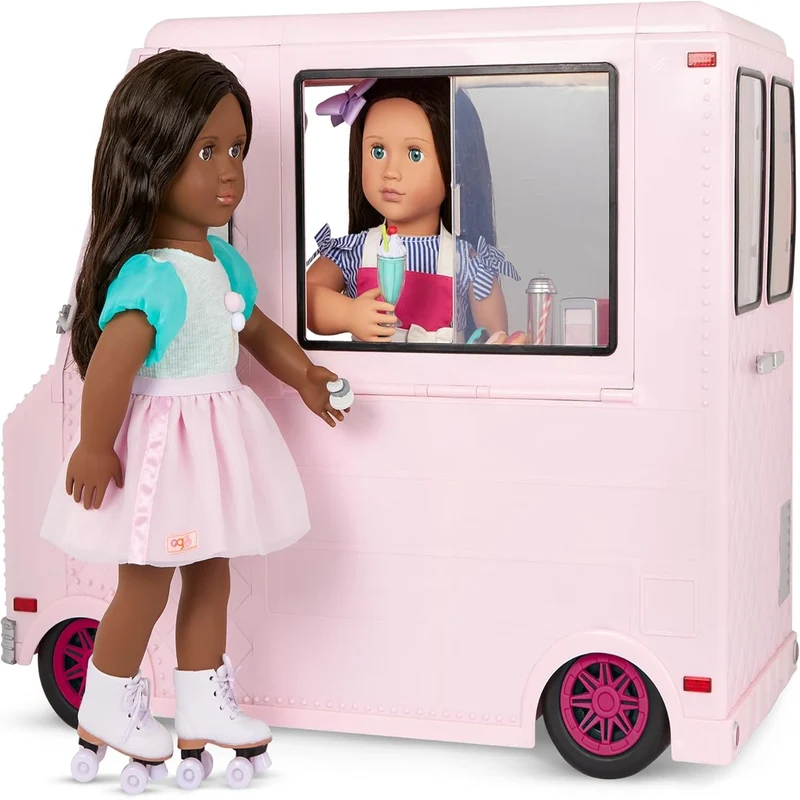 Our Generation Ice Cream Truck - Pink