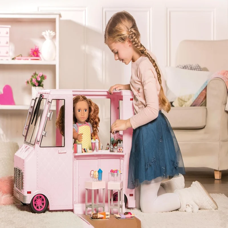 Our Generation Ice Cream Truck - Pink