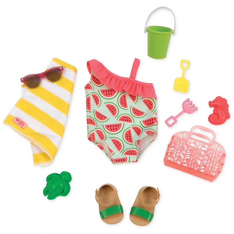 Our Generation Watermelon Print Swimsuit