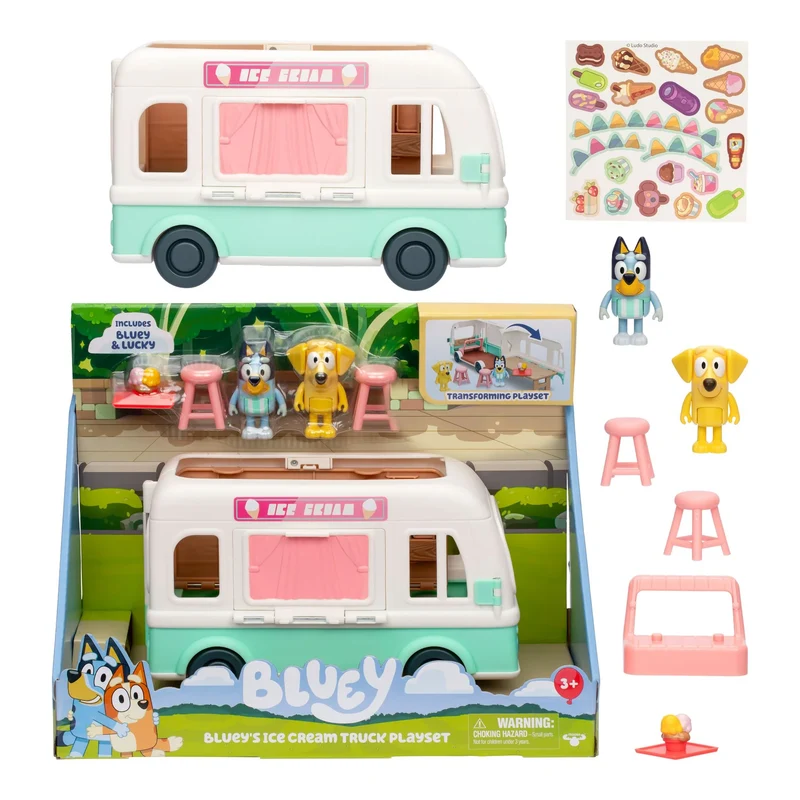 Bluey Ice Cream Truck Playset S11