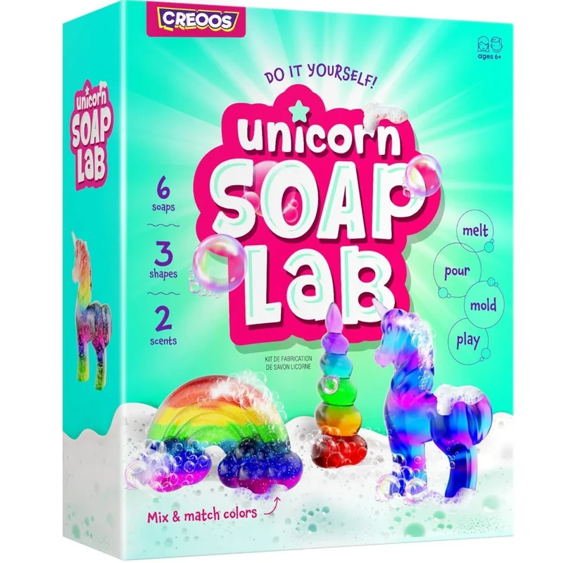 Creoos Unicorn Soap Making Kit