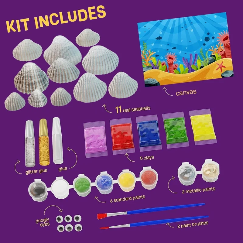 Creoos Seashell Painting Kit