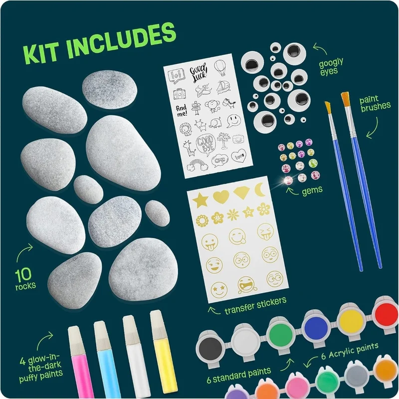 Creoos Rock Painting Kit