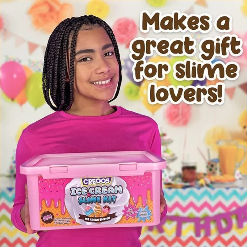 Creoos Ice Cream Slime Kit With 31 Accessories