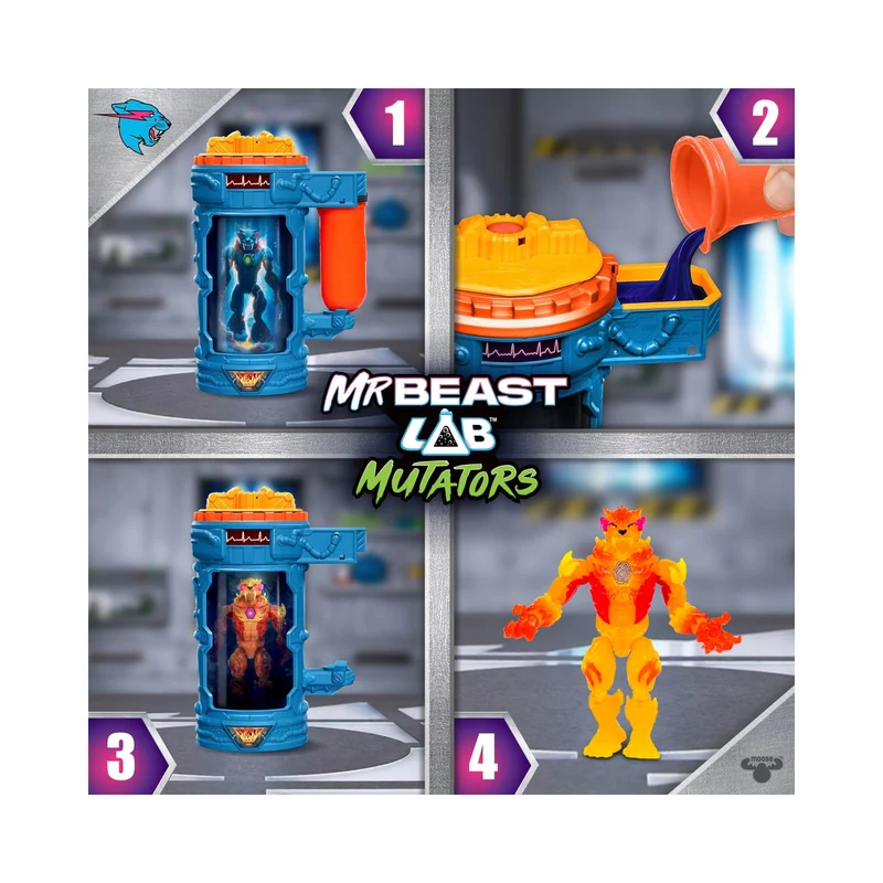 MrBeast Lab Mutators S2 Mutation Chamber Flame Panther
