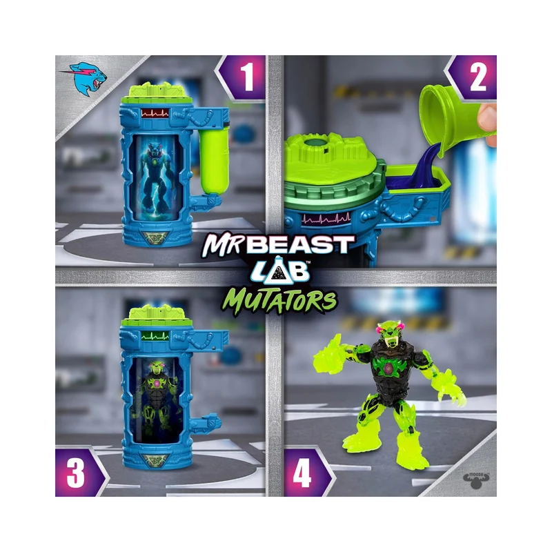 MrBeast Lab Mutators S2 Mutation Chamber Rock Panther