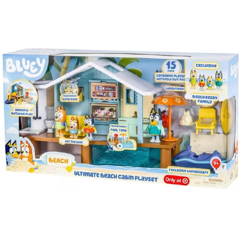 Bluey Beach S9 – Ultimate Beach Cabin (Exclusive Edition)