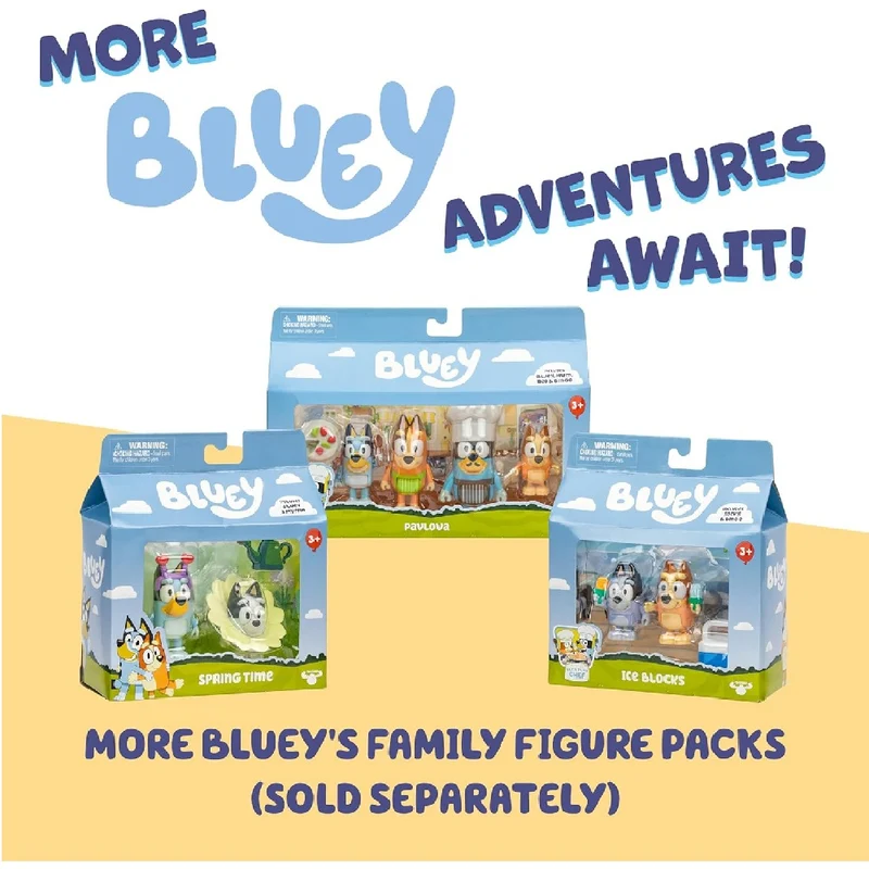 Bluey Heeler Family Road Trip 4WD Vehicle