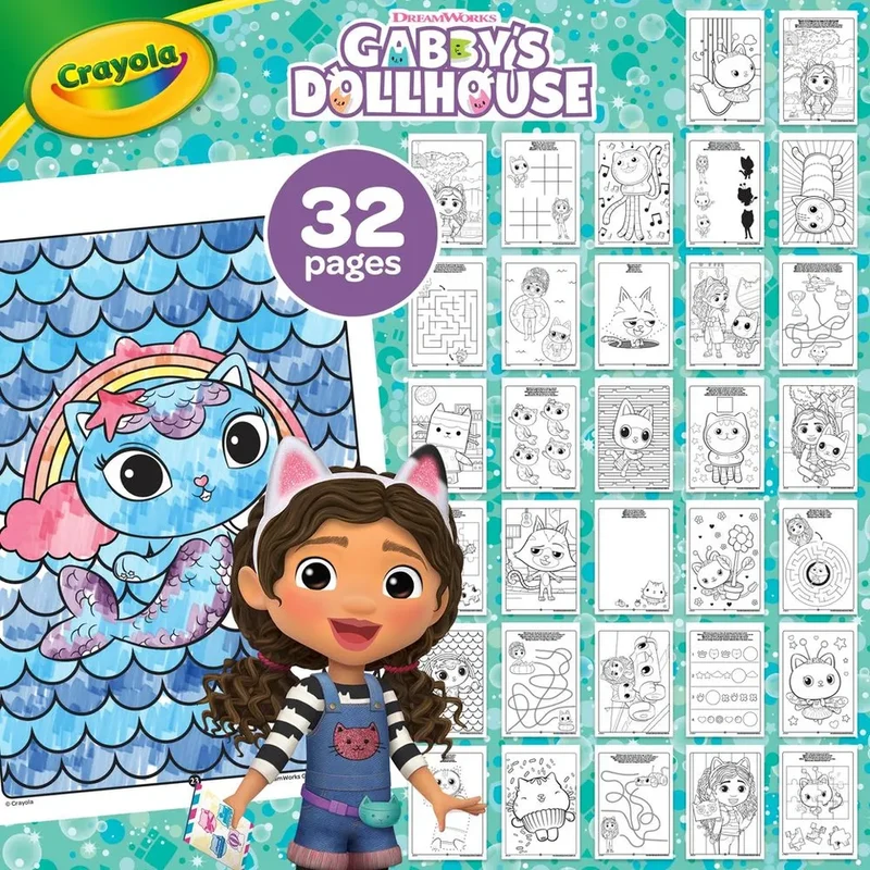 Crayola Color & Activity Pad Gabby's Dollhouse