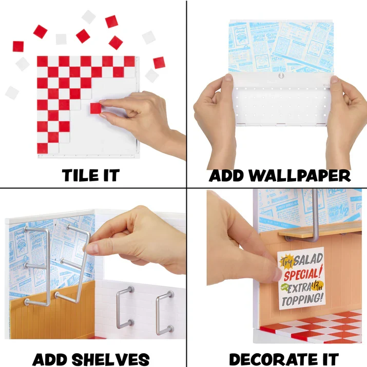 MGA's Miniverse Spaces Starter Pack - Red