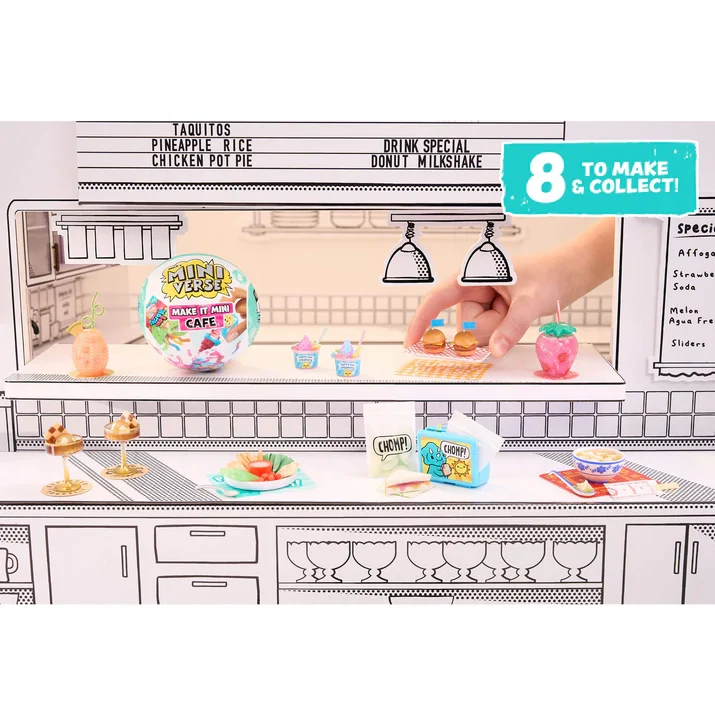 MGA's Miniverse Make It Mini Foods Cafe (S5) (PDQ)