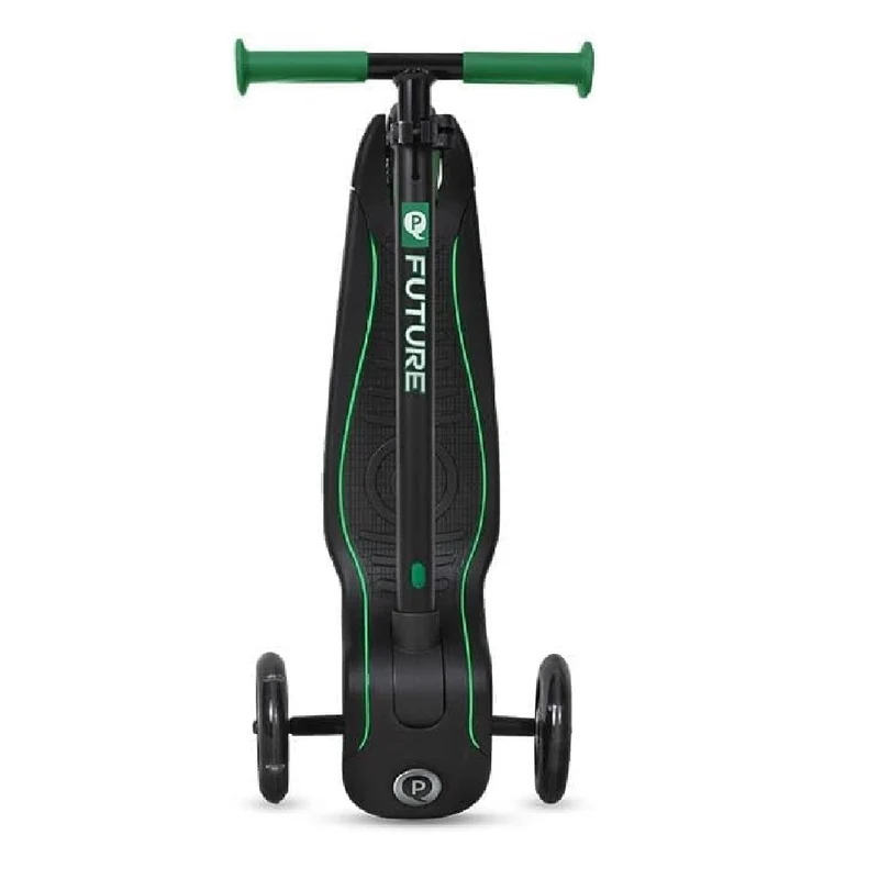 Qplay Future Foldable 3 Wheel Scooter - Red