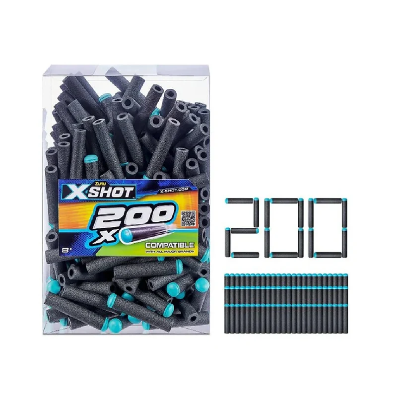 Zuru X-Shot 200pk Refill Darts (XS-36500)