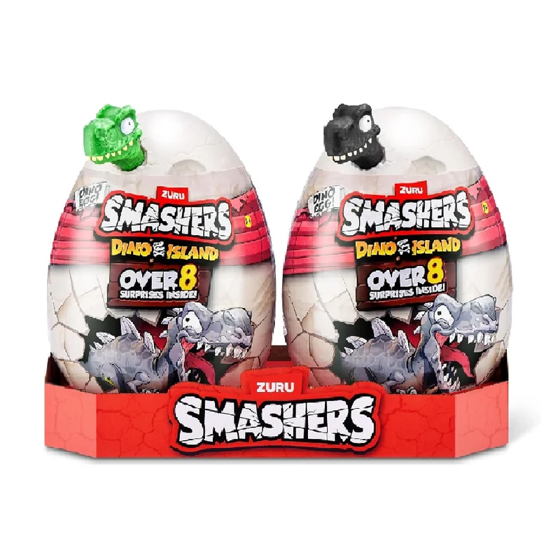 Zuru Smasher Mini Dino Island Egg Combo 2pk (S5) (ZUR-74110)