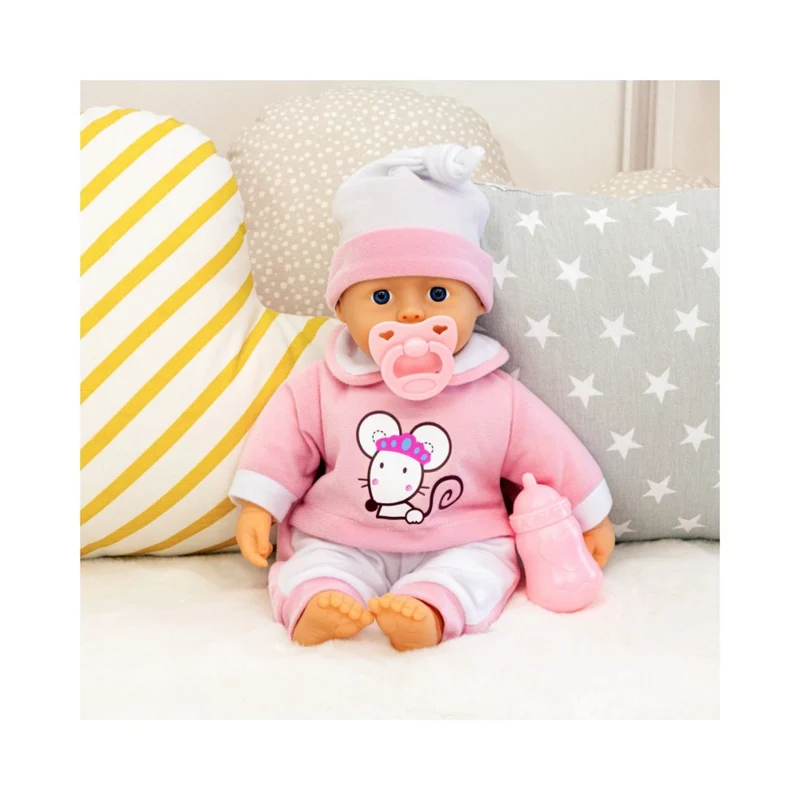 Bayer Interactive Baby Doll 36cm With Sucking